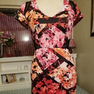 Bailey Blue Flower Pattern Dress